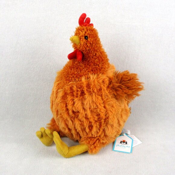 Jellycat Cecile Chicken Retired Stuffed Toy NEW with Tags - Picture 1 of 7